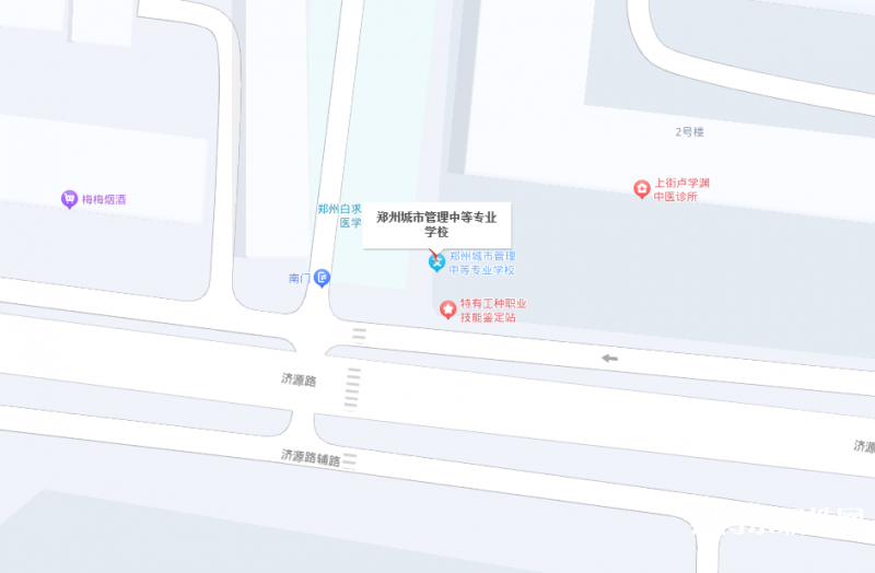 鄭州城市管理中等專業(yè)學(xué)校地址，乘車路線