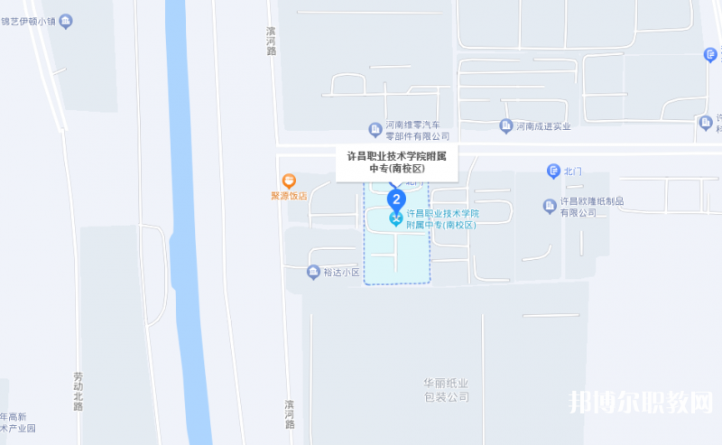 許昌市建安區(qū)職業(yè)中等專業(yè)學(xué)校地址，乘車路線