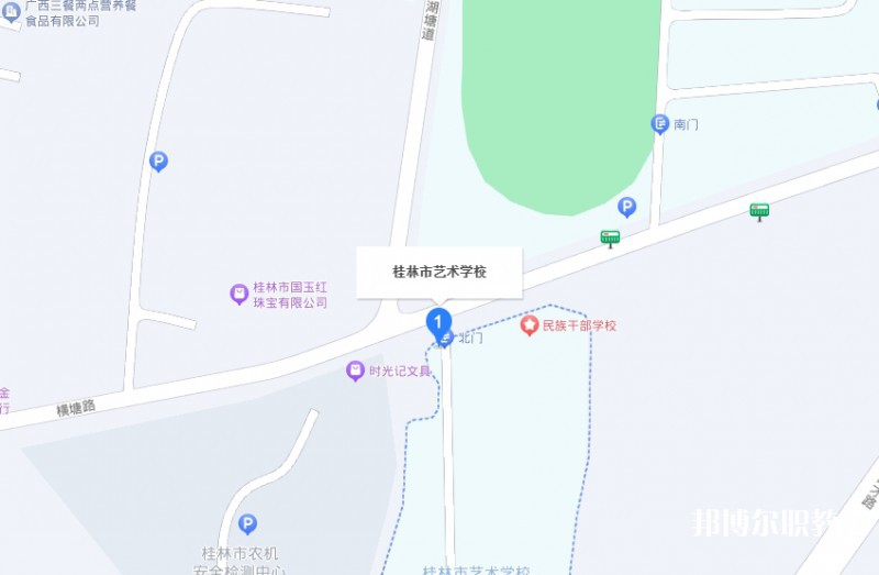 桂林市藝術(shù)學(xué)校地址，乘車路線