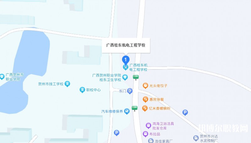 桂東機電工程學(xué)校地址，乘車路線