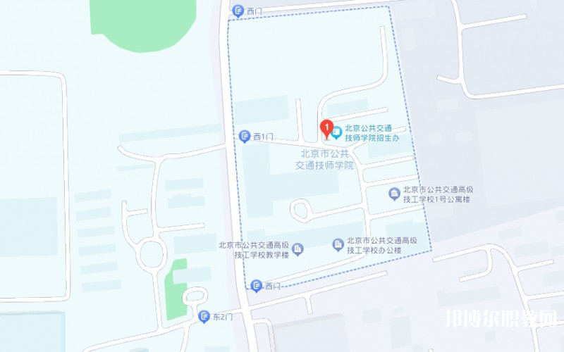 北京市公共交通高級技工學(xué)校地址，乘車路線