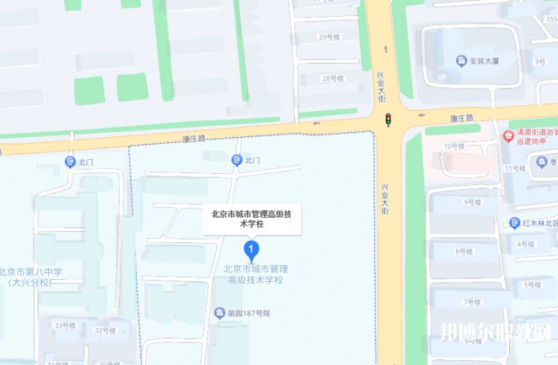 北京市城市管理高級技術(shù)學(xué)校地址，乘車路線