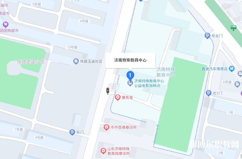 濟南特殊教育中心地址，乘車路線
