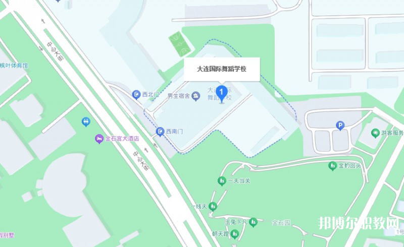 大連國(guó)際舞蹈學(xué)校地址，乘車路線