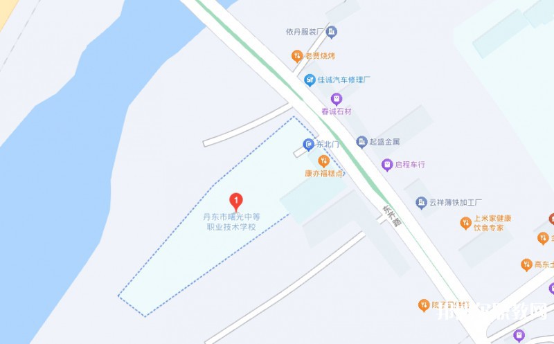 丹東市曙光中等職業(yè)技術(shù)學(xué)校地址，乘車(chē)路線